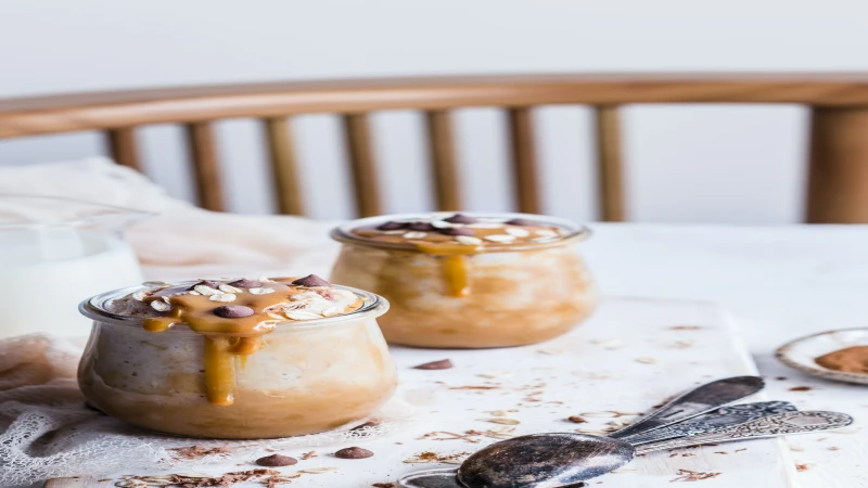 Chia puding sa kikiriki maslacem