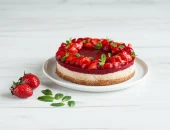 Kolač sa jagodama bez pečenja