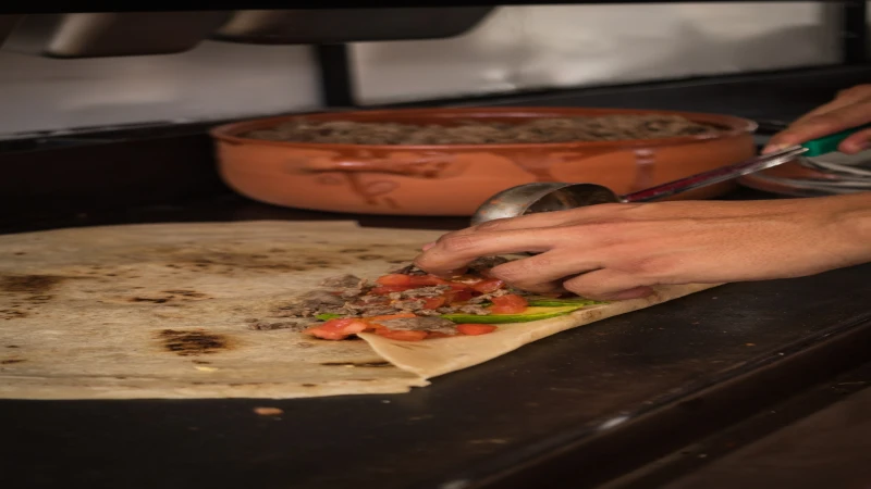 Mexicana tortilje sa mljevenim mesom