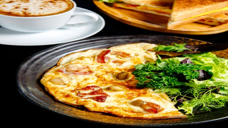 Omlet sa crvenom paprikom