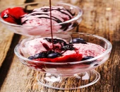 Sladoled od jagoda i banana