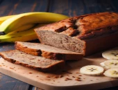 Banana kruh sa lješnjacima