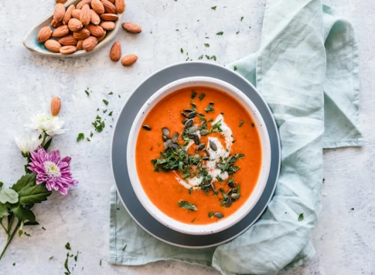 Recept za krem juhu od pečene paprike i mrkve