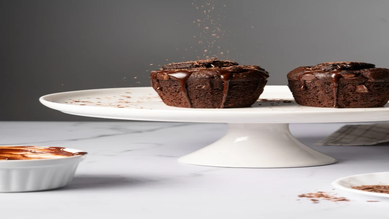 Čokoladni mafini sa orasima i narančom