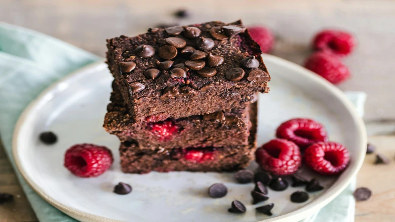 Brownies sa malinama