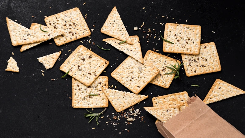 Slasni krekeri sa maslacem i krem sirom