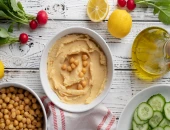 Vege pašteta sa slanutkom i bijelim lukom