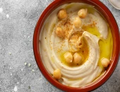 Humus sa kikiriki maslacem i slanutkom