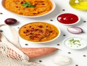 Pire od batata, slanutka i bijelog luka