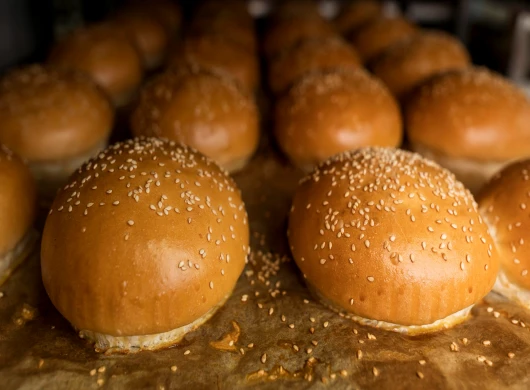 Mekana hamburger peciva