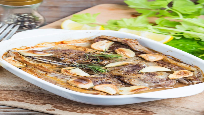 Recept - Pečena teleća jetrica sa lukom iz rerne