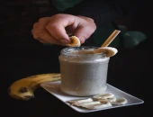 Sok od banane ananasa i kokosovog mlijeka