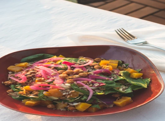 Salata od avokada i slanutka
