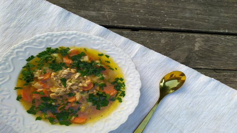 Recept za pileću juhu sa povrćem