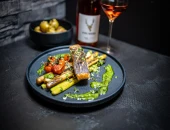 Recept za pečeni losos sa šparogama