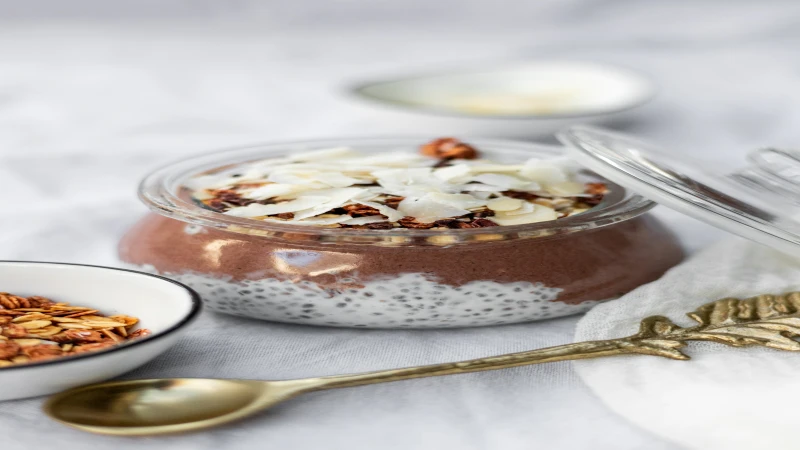 Čokoladni chia puding sa bananama