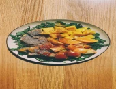 Voćna salata sa mangom narančom i đumbirom