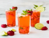 Recept za sok od jagode i limete